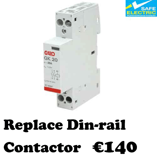 Replace Din-rail Contactor