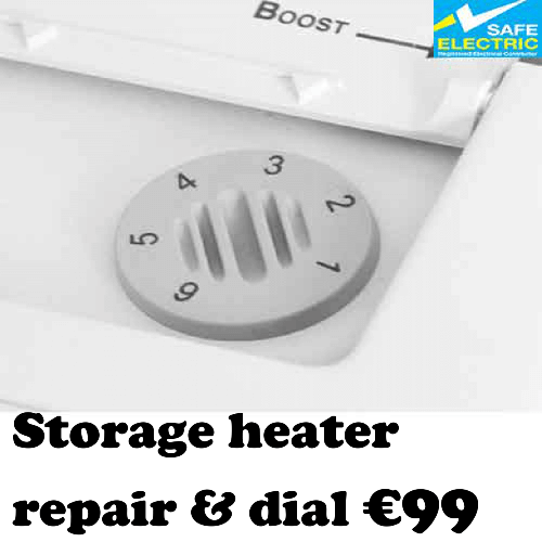 Storage heater  repair & dial