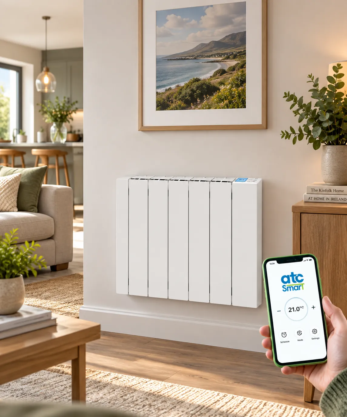 ATC Aeris ECO Wi-Fi Ceramic Radiator smart heating control