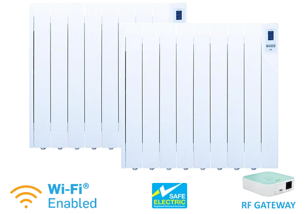 ATC Sun Ray Electric Thermal Wi-Fi Radiators Package Deals